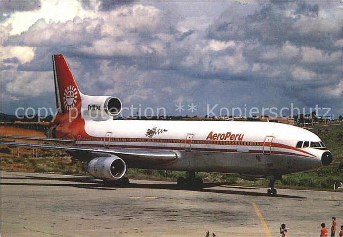 Flugzeuge Zivil Aero Peru L-1011/100 Tristar 1064 N10112