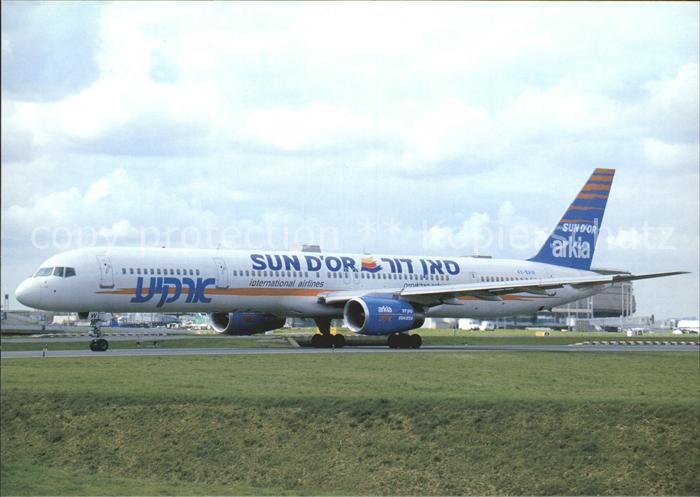 Flugzeuge Zivil Sun d Or Arkia B757-3E7 4X-BAW c/n 30179/912