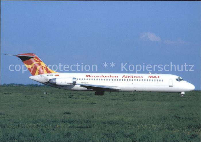 Flugzeuge Zivil Macedonian Airlines MAt DC-9-32 Z3-ARE c/n 47567/688