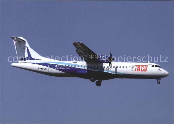 Flugzeuge Zivil TACV ATR-72-500F-WWEH c/n 747