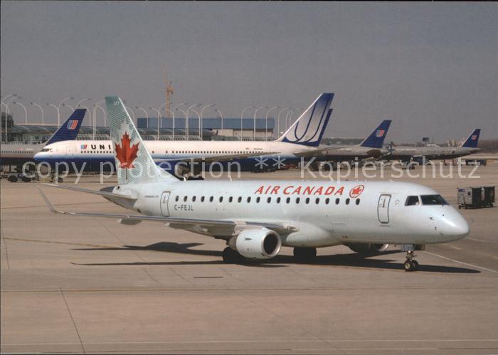 Flugzeuge Zivil Air Canada EMB-175 C-FEJL c/n 17000095
