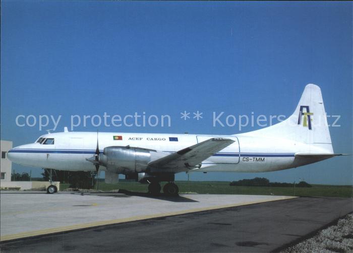 Flugzeuge Zivil ACEF Cargo CV-580 CS-TMM c/n 375