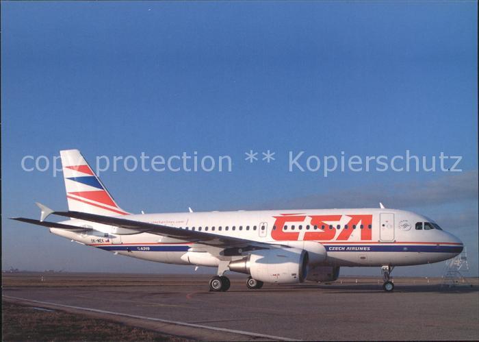 Flugzeuge Zivil CSA Czech Airlines A319-112 OK-MEK c/n