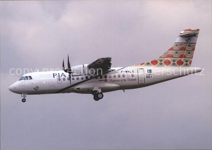 Flugzeuge Zivil Pakistan International ATR-42-500 F-WWLS c/n 661