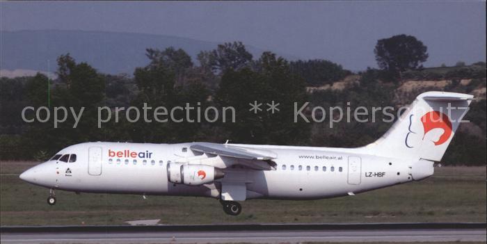 Flugzeuge Zivil Belle Air BAe 146-300 LZ-HBF c/n 3146