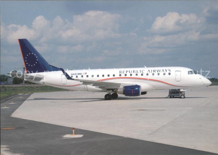 Flugzeuge Zivil Republic Airways EMB-170 N822MD c/n 17000043