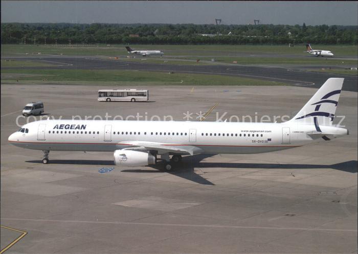 Flugzeuge Zivil Aegean Air A321-232  SX-DVO c/n 3462