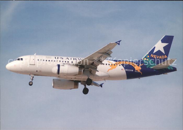 Flugzeuge Zivil US Airways A319-132 N822AW c/n 1410