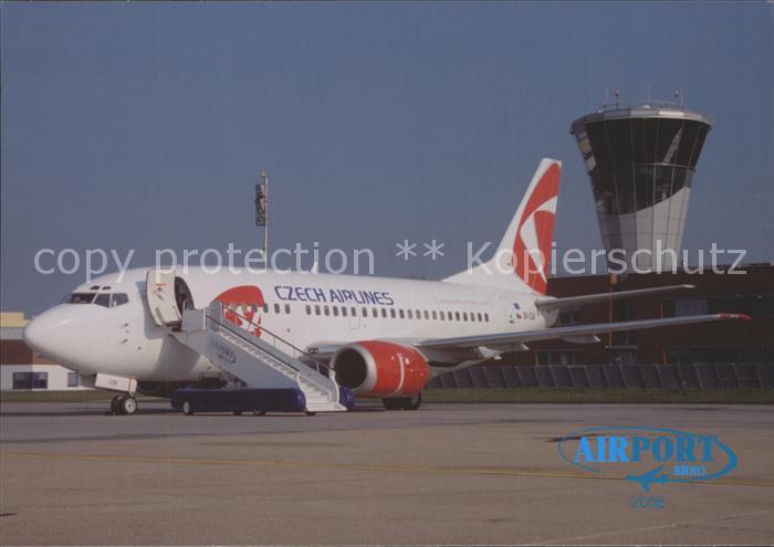 Flugzeuge Zivil Czech Airlines Boeing 737-500