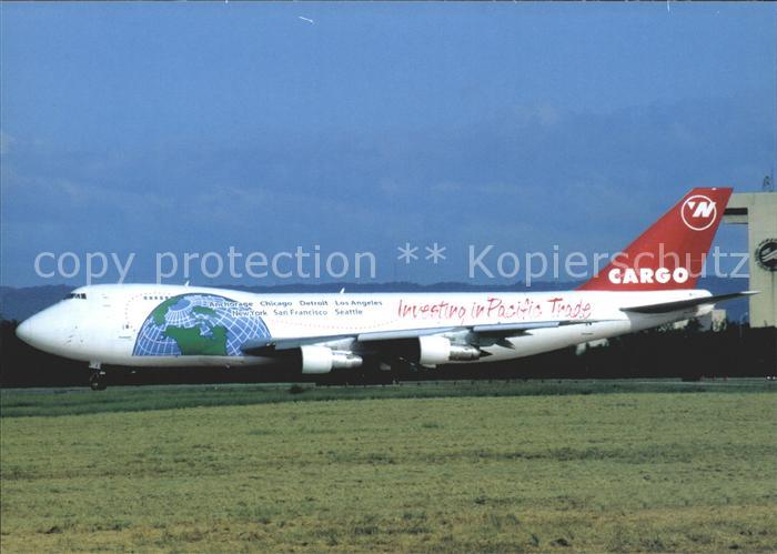 Flugzeuge Zivil Northwest Airlines B747-249F SCD N643NW c/n 22245/458