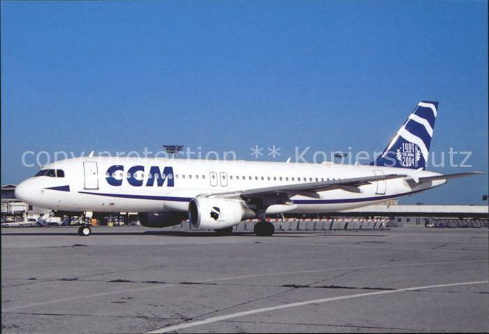 Flugzeuge Zivil CCM  Compagnie Corse Mediterranee A320 F-GYFK