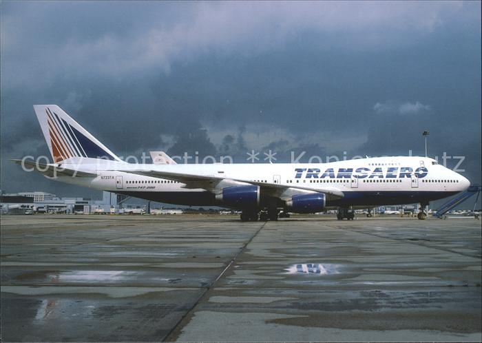 Flugzeuge Zivil Transaero B747-219 N723TA cn 22723