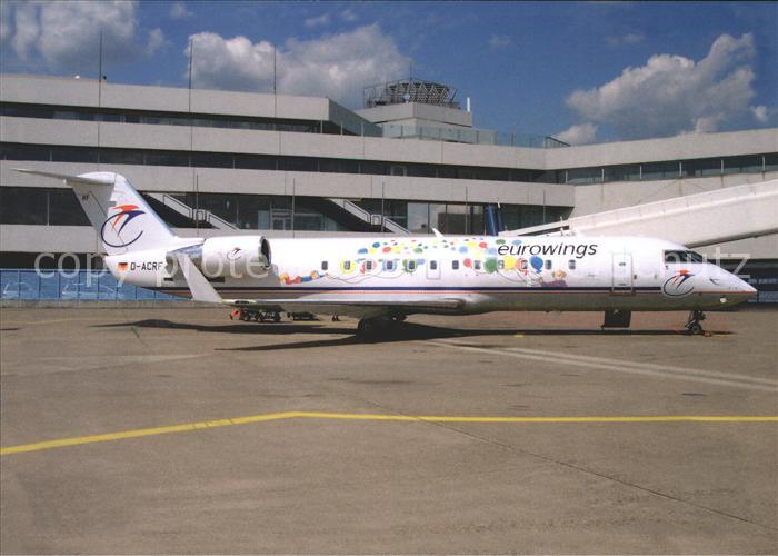 Flugzeuge Zivil Eurowings Canadair CRJ100 D-ACRF cn7619