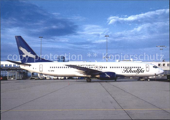 Flugzeuge Zivil Khalifa B-737-4Q8 TC-APM c/n 26279