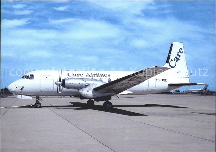 Flugzeuge Zivil Care Airlines HS-748-2A ZS-XGE c'/n 1770