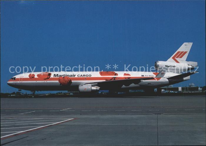 Flugzeuge Zivil Martinair Cargo Rose col. McDDouglas MD-11F ER  PH-MCU c/n 48757