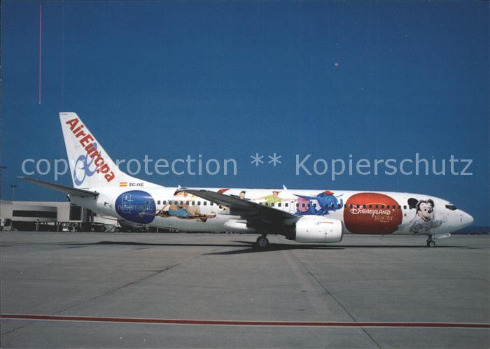 Flugzeuge Zivil Air Europa DisneyLand Boeing 737-883 EC-EXE