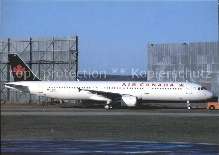 Flugzeuge Zivil Air Canada A321-211 D-AVZJ c/n 1623