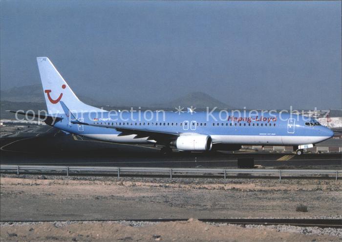 Flugzeuge Zivil Hapag Lloyd B737-8K5 D-AHFE c/n 27979/44