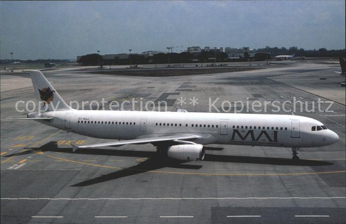 Flugzeuge Zivil MAI Myanmar Airways International A321-131 S7-RGJ c/n 604