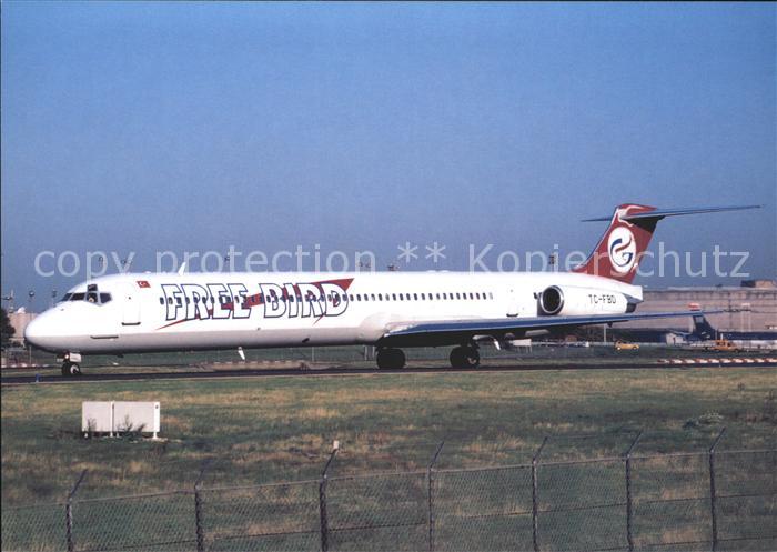 Flugzeuge Zivil Free Bird MD83 TC-FBD c/n 53186/2092