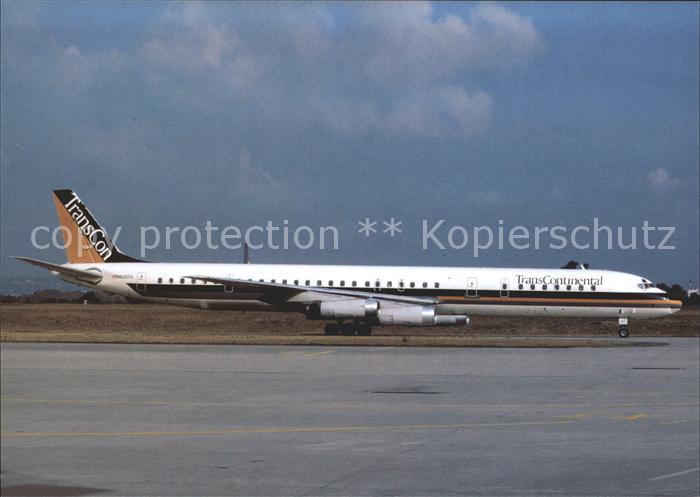 Flugzeuge Zivil Trans Continental DC8-63 N820TC c/n 45999/377