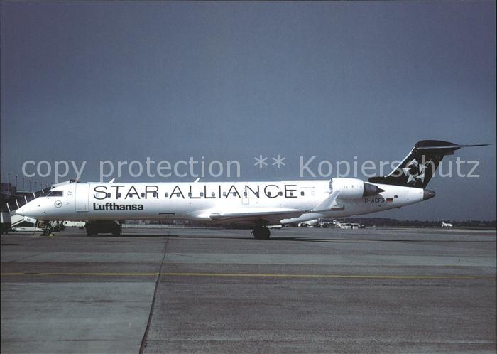 Lufthansa Star Alliance Candair Jet D-ACPS