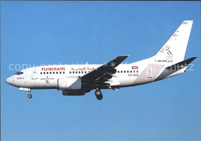 Flugzeuge Zivil Tunisair B737-600 TS-IOQ