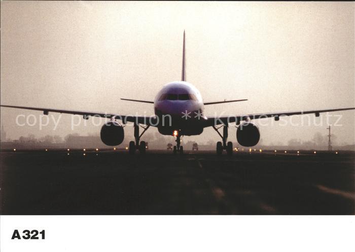 Flugzeuge Zivil A321 Hamburg Finkenwerder