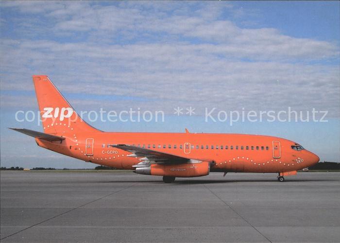 Flugzeuge Zivil ZIP Air Boeing 737-217 Adv.  C-GCPO cn 21718/584