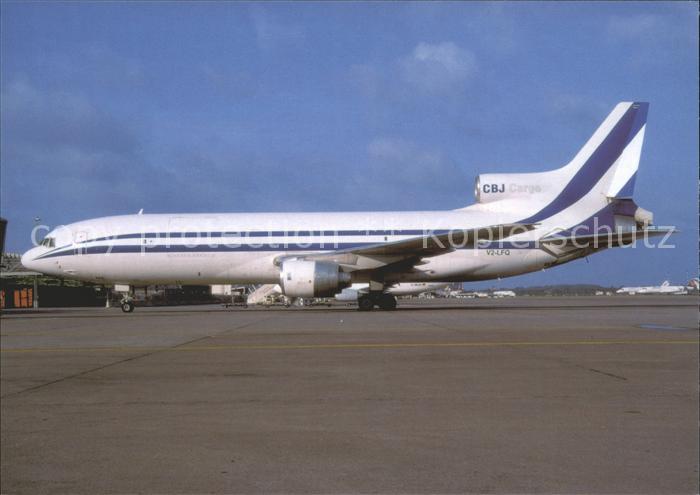Flugzeuge Zivil CBJ Carg L-1011 Tristar 200F V2-LFQ c/n 293C-1212
