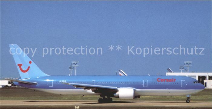 Flugzeuge Zivil Corsair Tui B-767-304 ER G-OBYB c/n 28040