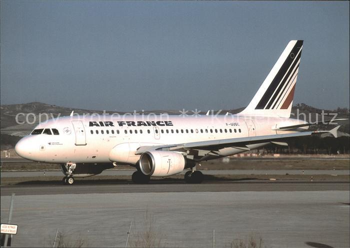 Flugzeuge Zivil Air France A318-111 F-GUGE cn 2100