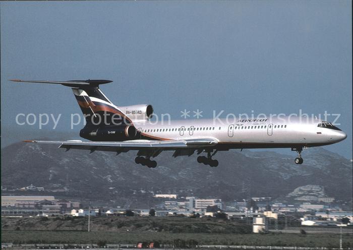 Flugzeuge Zivil Aeroflot Tupolev TU-154 RA-85643