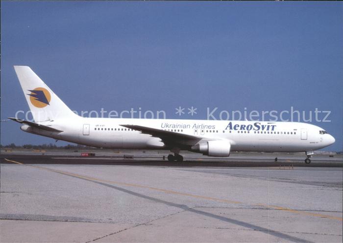 Flugzeuge Zivil Aero Svit Boeing B-767-383 ER UR-VVF c/n 24476/274