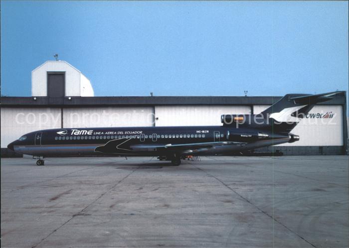 Flugzeuge Zivil Tame Ecuador Boeing B-727-230 HC-BZR c/n 21618/1404