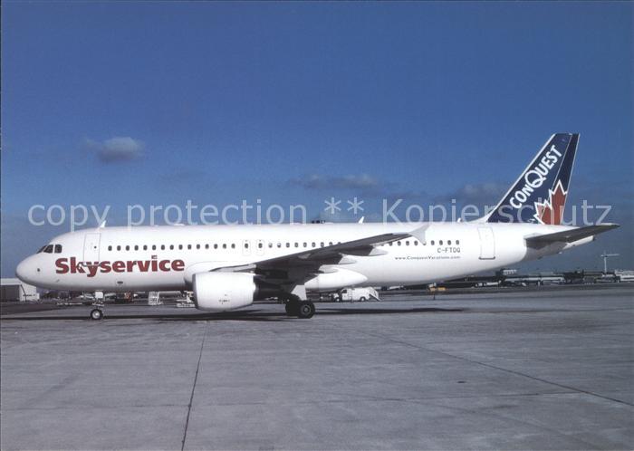 Flugzeuge Zivil Skyservice Con Quest A-320-214 C-FTDQ c/n 1686