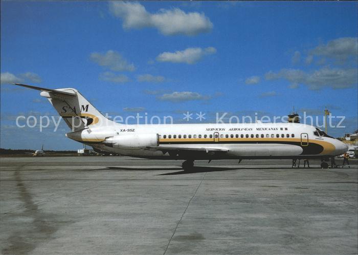 Flugzeuge Zivil Sam Mexico DC-9-14 XA-ssZ c/n 45715