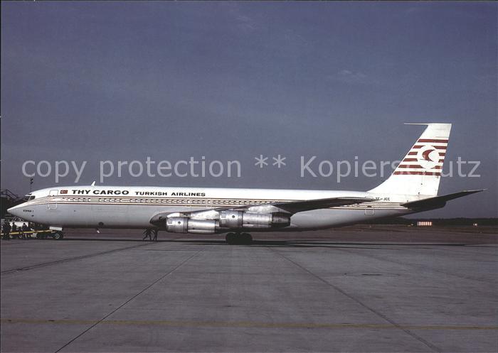 Flugzeuge Zivil Thy Cargo Turkish Airlines B707-321C TC-JCC cn 18715/364