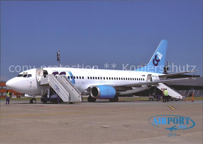 Flugzeuge Zivil Central Charter Airlines Boeing 737-300 OM-CCA