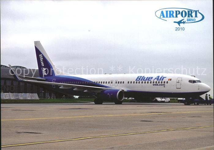Flugzeuge Zivil Blue Air Boeing 737-800 YR-BIB