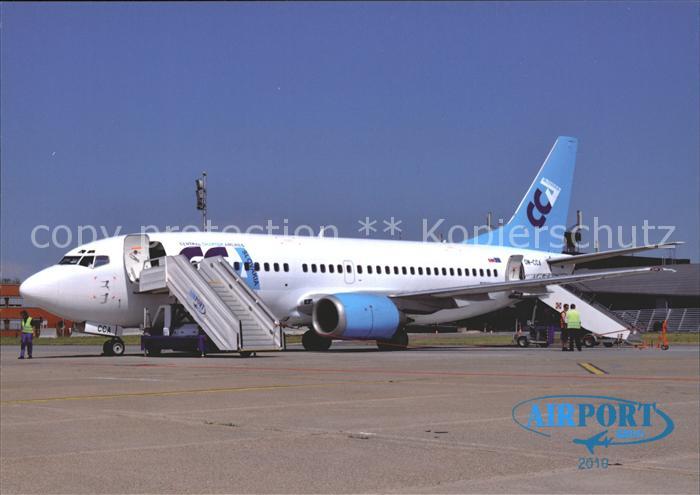 Flugzeuge Zivil Central Charter Airlines Boeing 737-300 OM-CCA