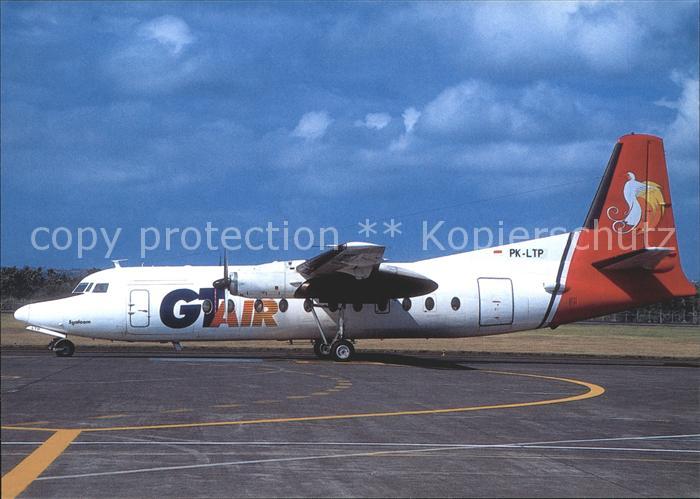 Flugzeuge Zivil GT Air F-27-500 PK-LTP c/n 10398