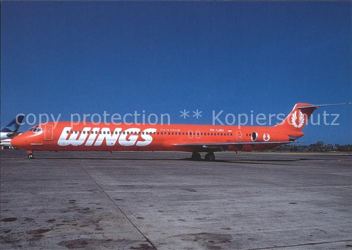 Flugzeuge Zivil Wings Air MD-82 PK-LMU c/n 49429