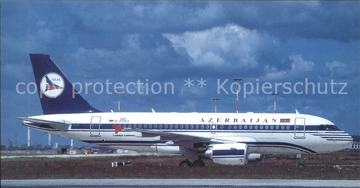 Flugzeuge Zivil Azerbaijan Airlines A319-115XCJ D-AVWA c/n 2487