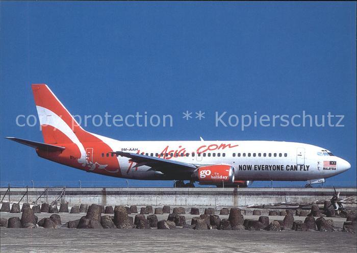 Flugzeuge Zivil Airasia Com B-737-375 9M-AAH c/n 23808