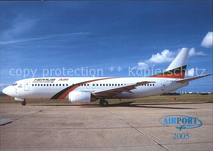 Flugzeuge Zivil Hemus Air Boeing 737-4Y0 LZ-HVA