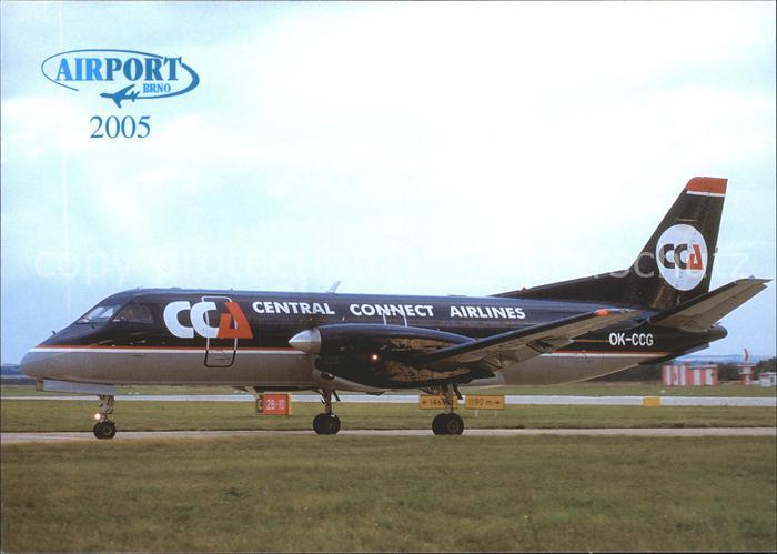 Flugzeuge Zivil Central Connect Airlines Saab 340A OK-CCG