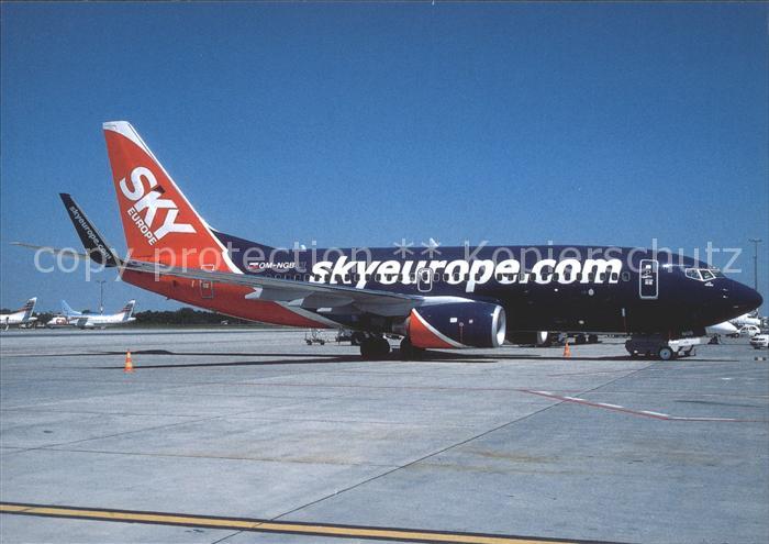 Flugzeuge Zivil Skyeurope B-737-76N OM-NGB c/n 32695