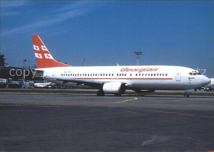 Flugzeuge Zivil Georgian B-737-4Q8 4L-TGT c/n 26306